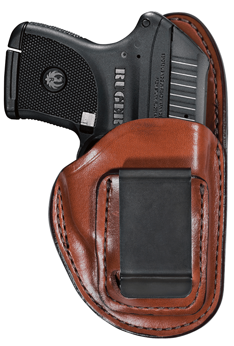 Bianchi 19224 100 Professional Size 08 IWB Leather Tan Belt Clip Fits Sig P238/Colt Pony/Springfield 911 Right Hand