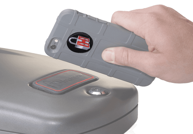 Hornady 98168 Rapid Safe RFID Sticker Black Sticker