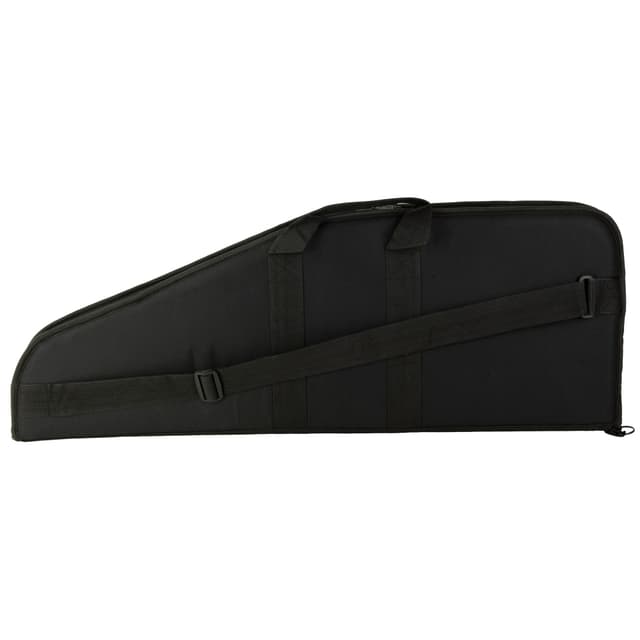 US PeaceKeeper P20035 MSR Case Water Resistant Black 600D Polyester w/ Brushed Tricot Liner 2" Padding & Lockable Zippers