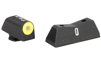 Xs Sights DXT2 Big Dot Pistol Sights Yellow Glock 42 43