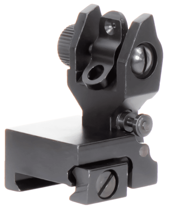 Aim Sports MT201 Ar-15 Low Profile Rear Flip Up Sight For Ar-15