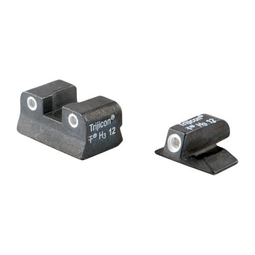 Trijicon Bright Tough Night Sights Beretta 92A1 96A1 Green Tritium Front Rear