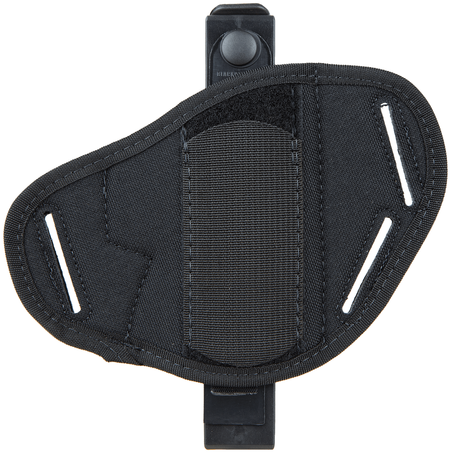 Blackhawk 40PC04BK Pancake  OWB Size 04 Black Cordura Nylon Belt Slide Compatible w/Glock 26/27/33 & Other Subcompact Ambidextrous