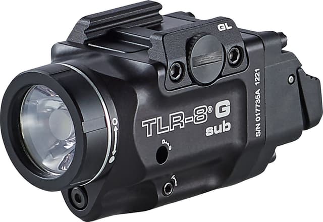 Streamlight TLR-8 G Sub Gun Light Green Laser 500 Lumens Glock 43X