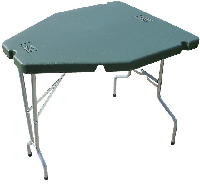 MTM Case-Gard PST11 Predator Shooting Table Forest Green Polymer 30" High