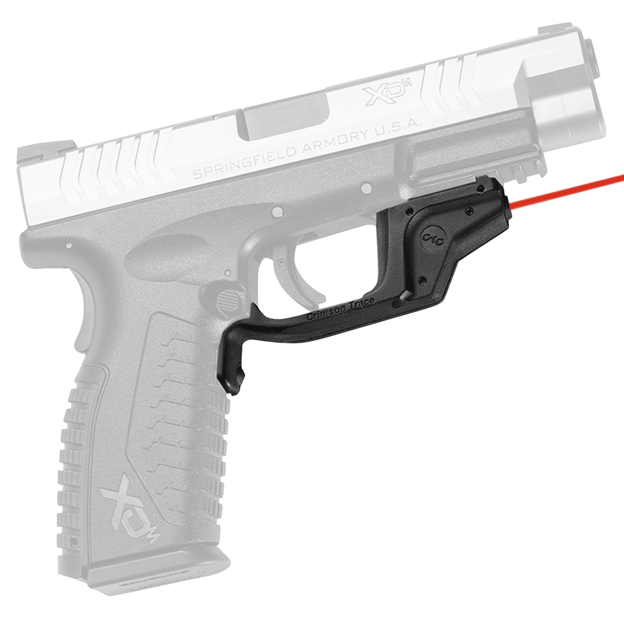 Crimson Trace LG-448 Laserguard Red Laser for Springfield XD XD(M) Pistols