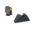 AmeriGlo GL452 Optic Glock Sight Set XL Tall Green Tritium Orange Front Rear