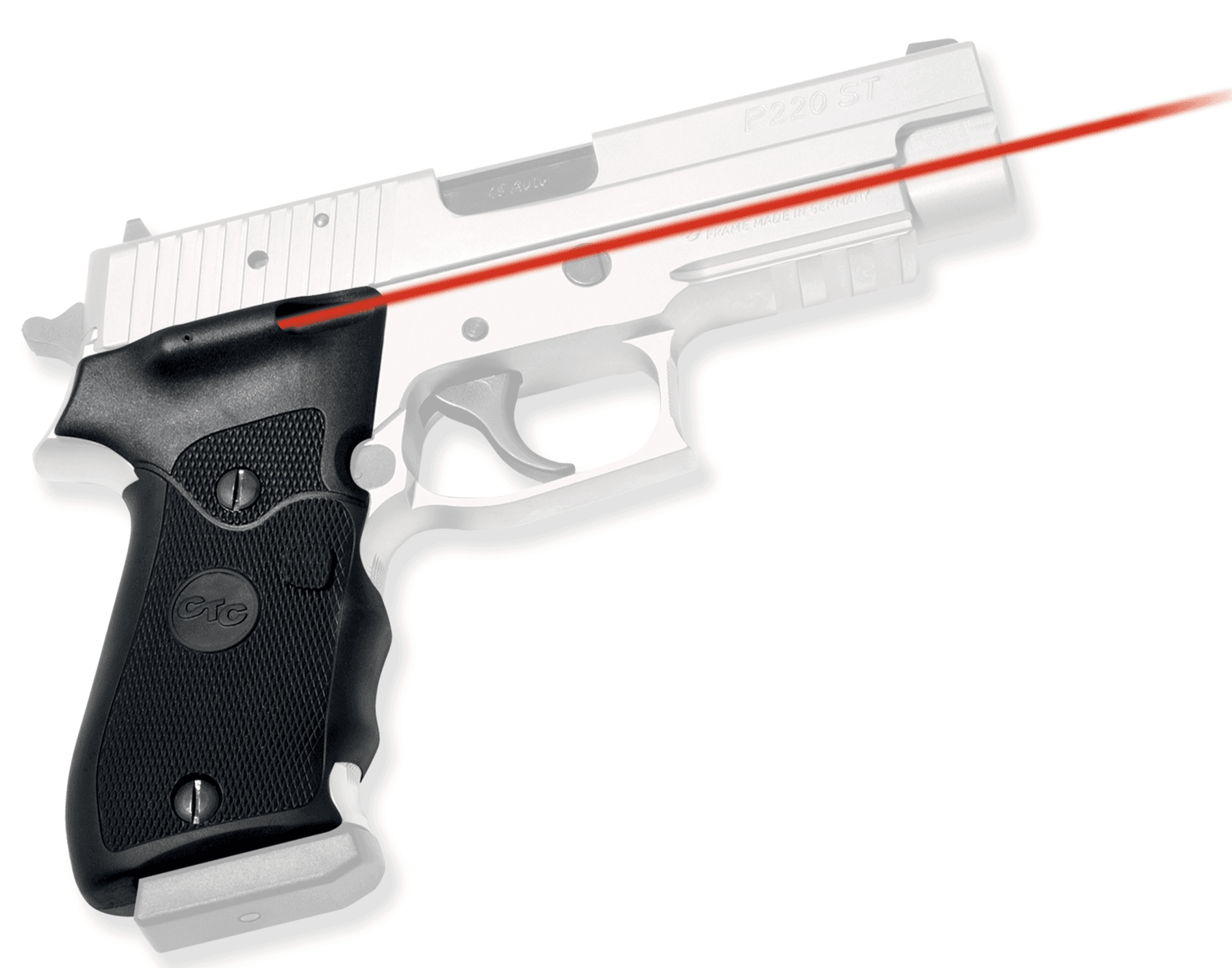 Crimson Trace Lg-Lasergrips Black Red Laser for Sig Sauer P220