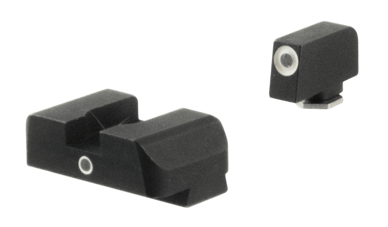 AmeriGlo GL5101 i-Dot Glock Gen5 9mm/.40 Green Front White Outline Rear