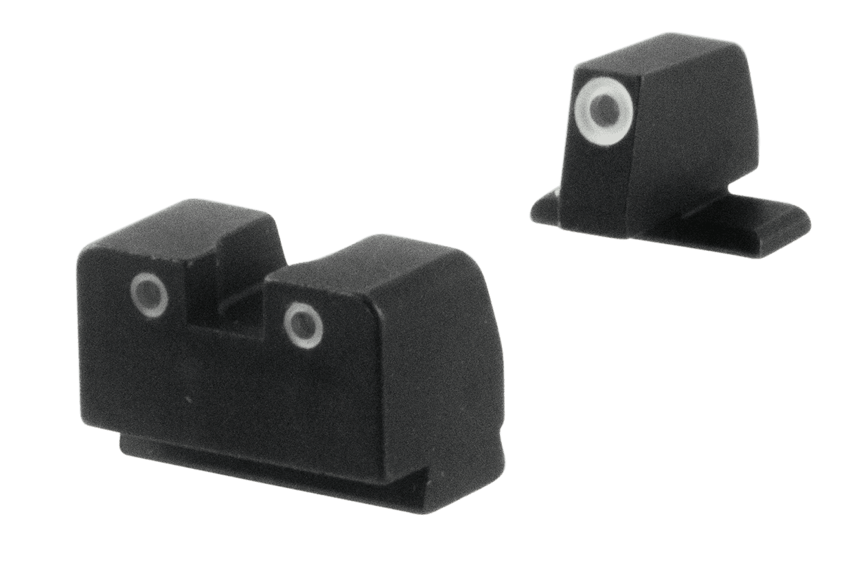 AmeriGlo SG181 Optic Front Rear Sight Set Sig Sauer Green Tritium