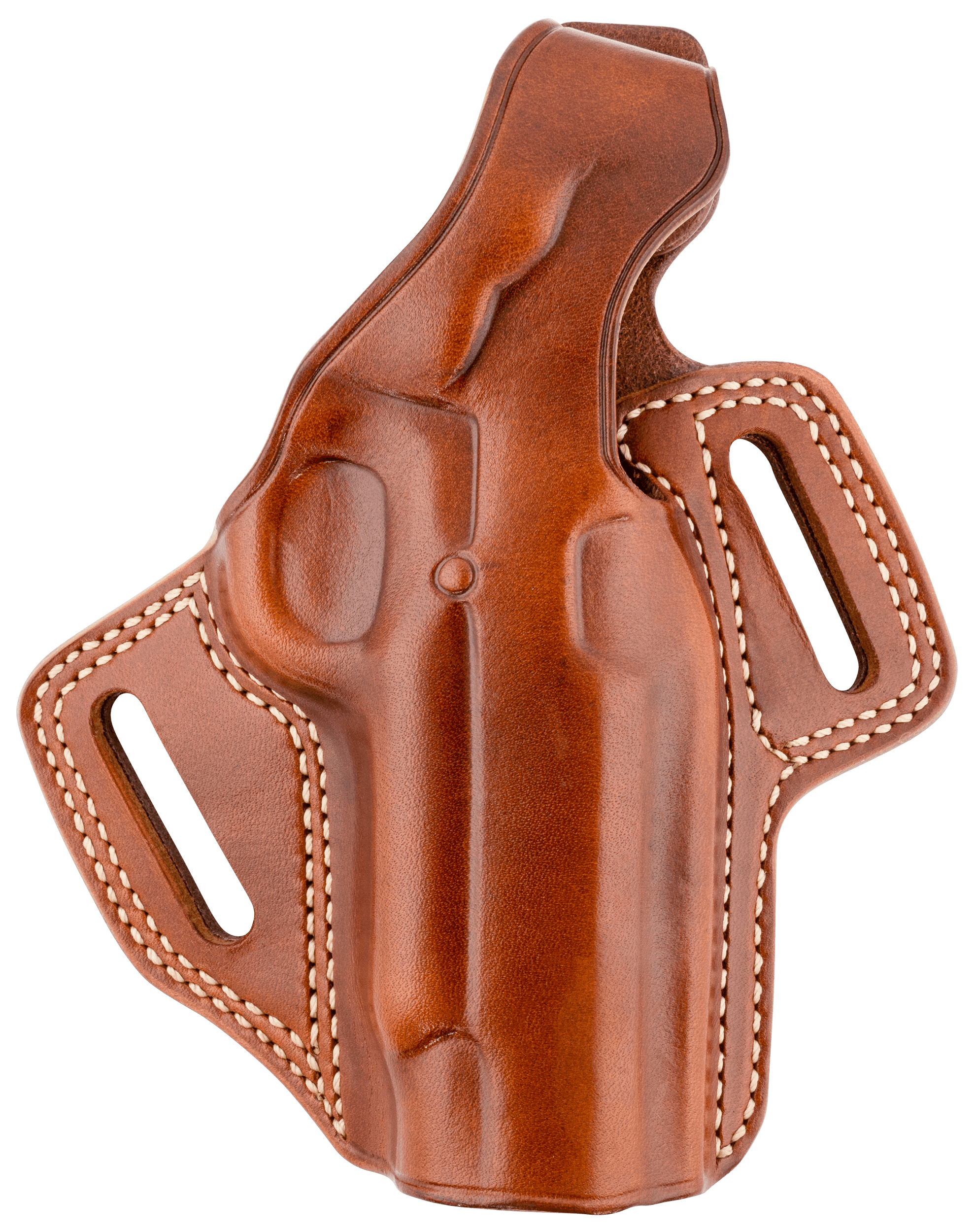 Galco FL266R Fletch OWB Tan Leather Belt Slide Fits 4-4.25" 1911 Right Hand