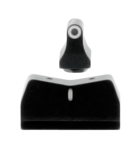 XS Sights GL0004S4 DXW Standard Dot Night Sight Front Tritium White Outline Glock 17/19