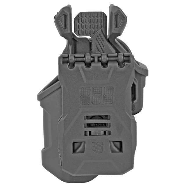 Blackhawk 410700BKR T-Series L2C Non-Light Bearing OWB Black Polymer Belt Slide Compatible w/Glock 17/22/31/34/41/47 Right Hand