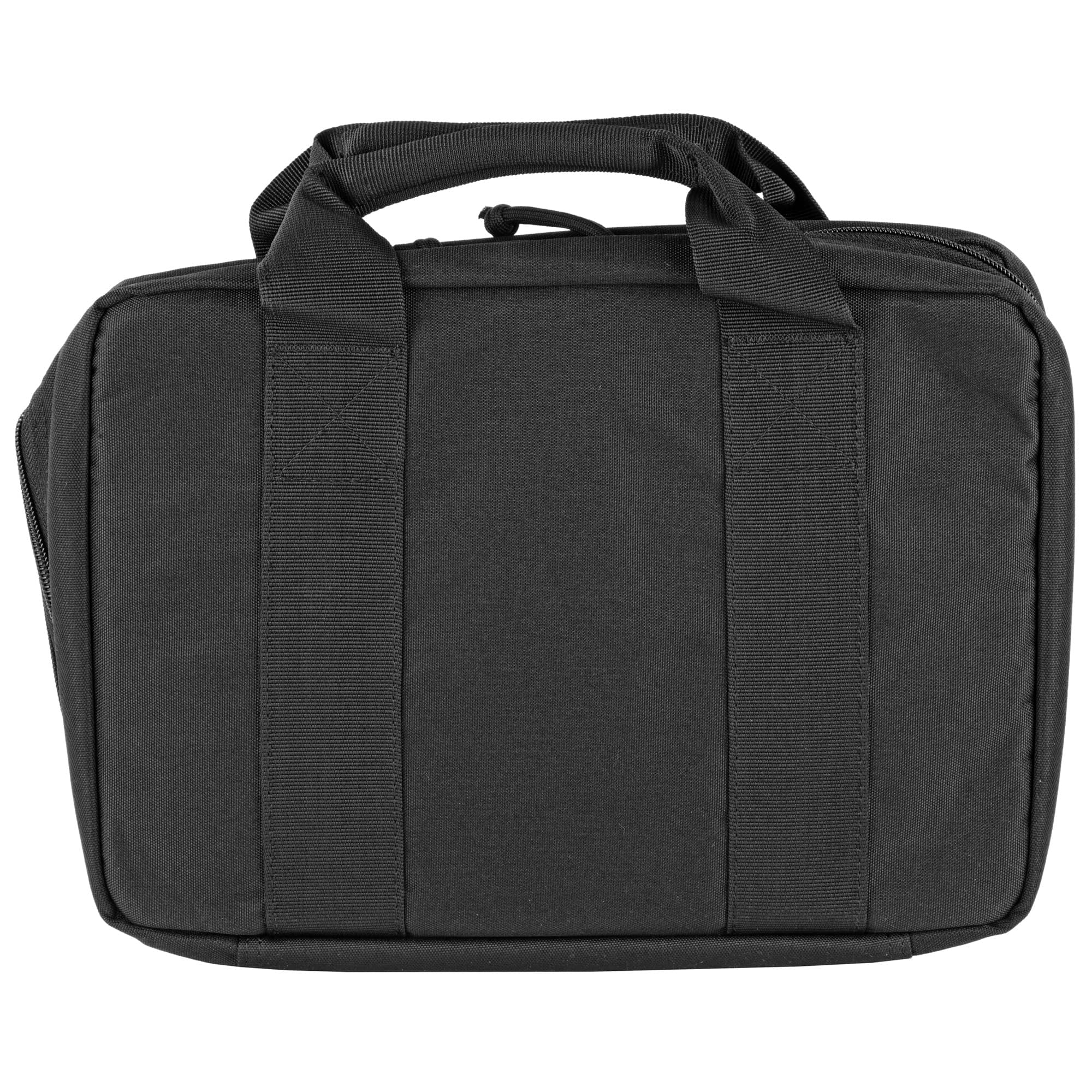 GPS Bags PC15 Pistol Case  Black 600D Polyester with Mag Storage, Lockable Zippers & Cushioned Compartment Holds 1 Handgun
