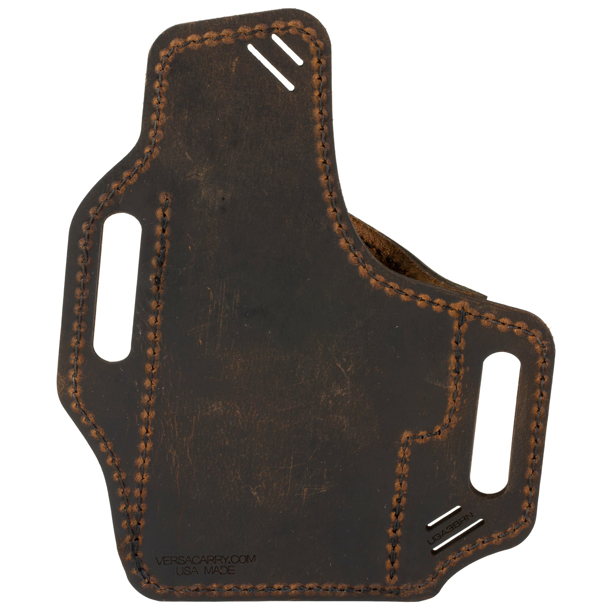 Versacarry UGA3BRN Guardian Arc Angel Edition OWB Size 03 Black/Brown Leather Belt Slide Right Hand
