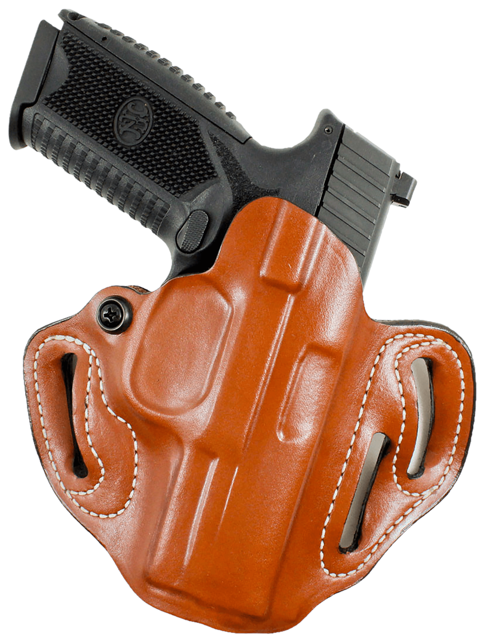 DeSantis Gunhide 002TA8YZ0 Speed Scabbard Tan Fits Smith & Wesson M&P 5.7 Belt Loop Mount Right Hand