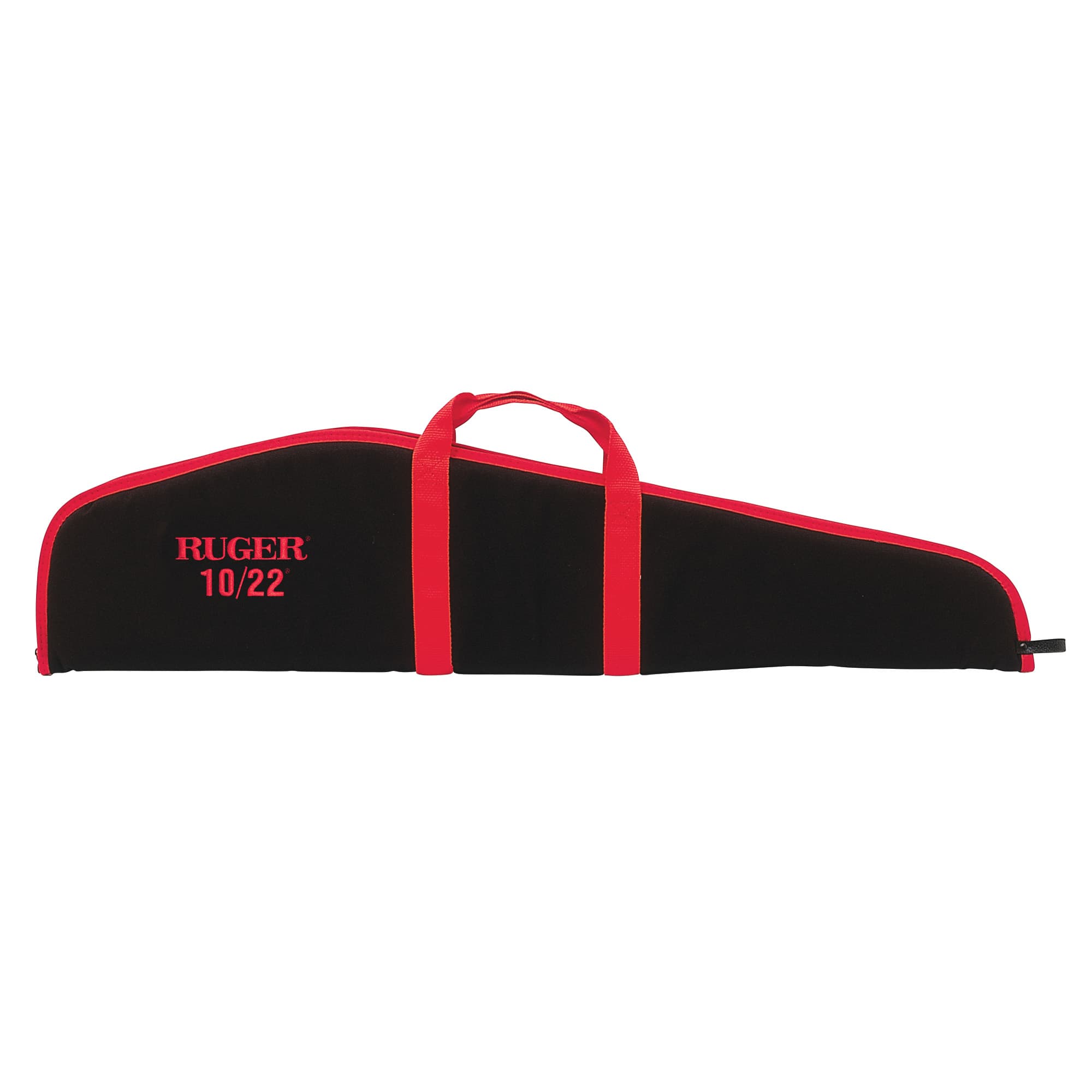 Ruger 27540 Embroidered Rifle Case 40" Black/Red Endura For Ruger 10/22