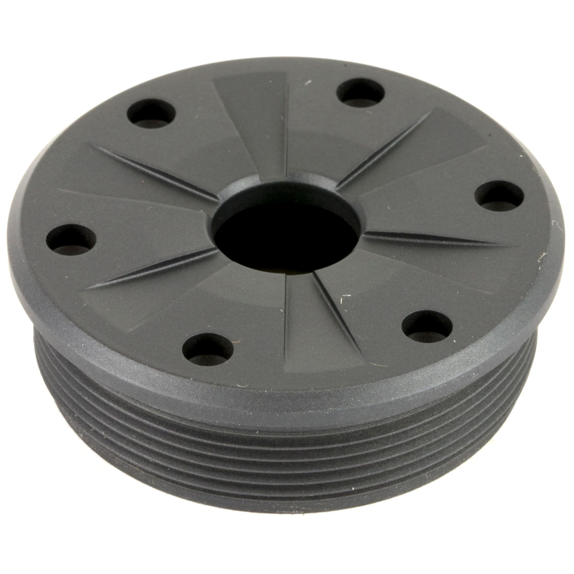 SilencerCo Bravo Front Cap for Omega 300 and Hybrid 46 Gray 17-4 Stainless
