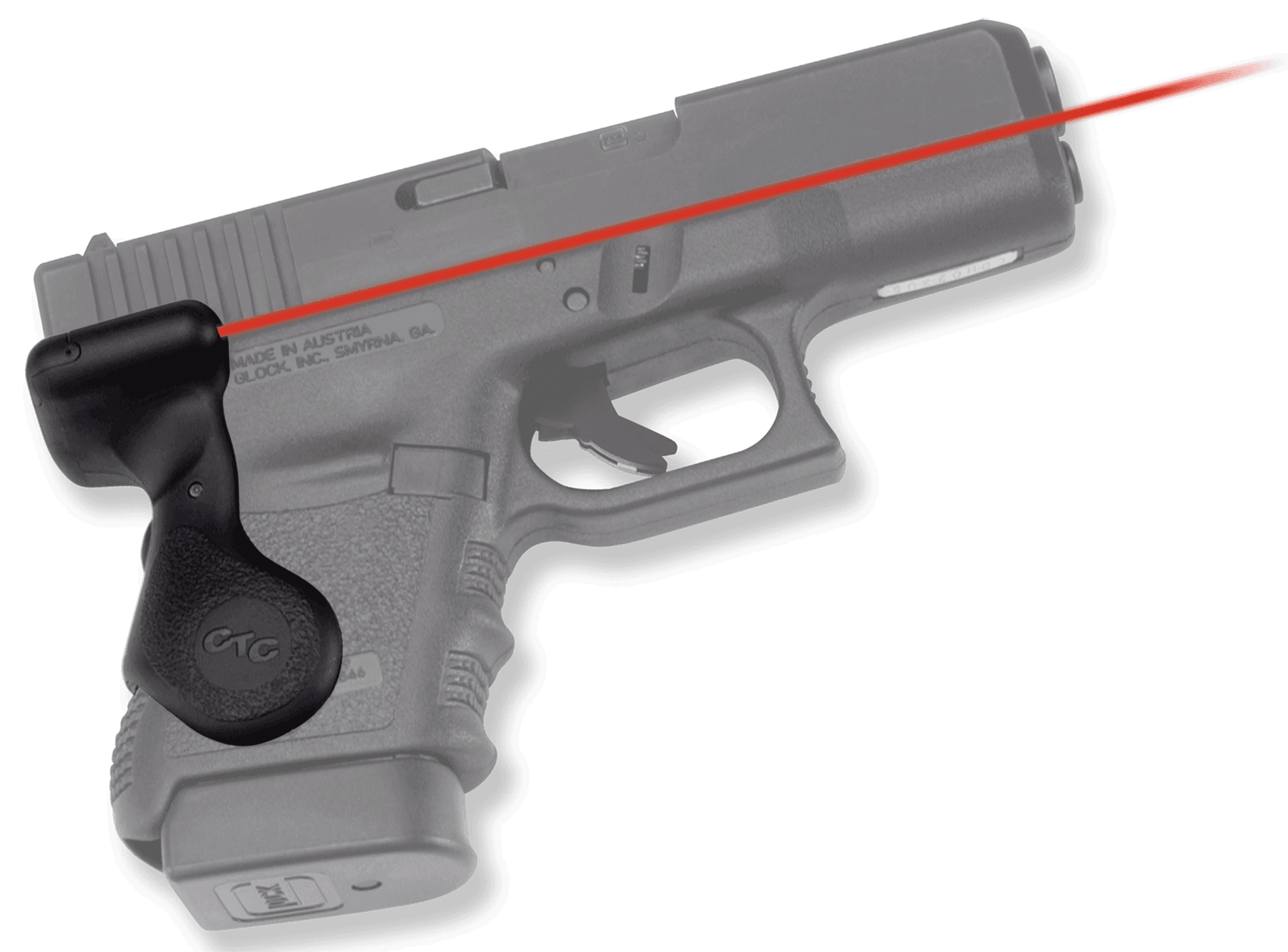 Crimson Trace LG-629 Lasergrips Glock Gen3 29 30 Red Laser