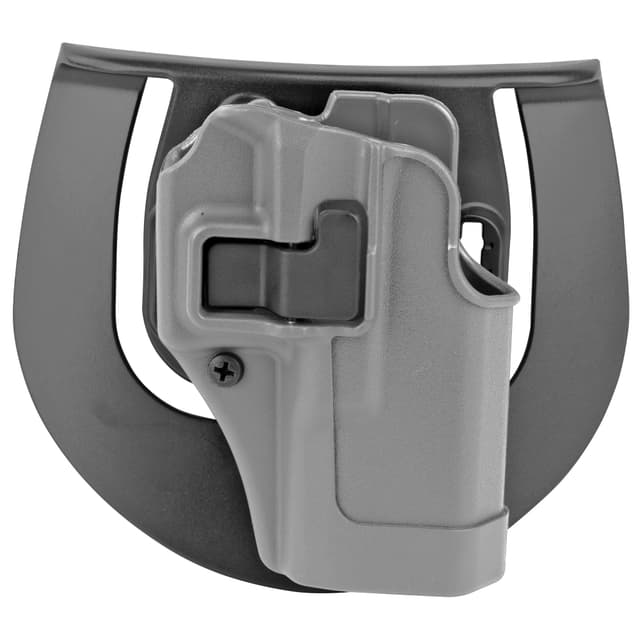 Blackhawk 413502BKR Serpa CQC Sportster OWB Gun Metal Gray Polymer Paddle Compatible w/Glock 19/23/32/36/45  Right Hand