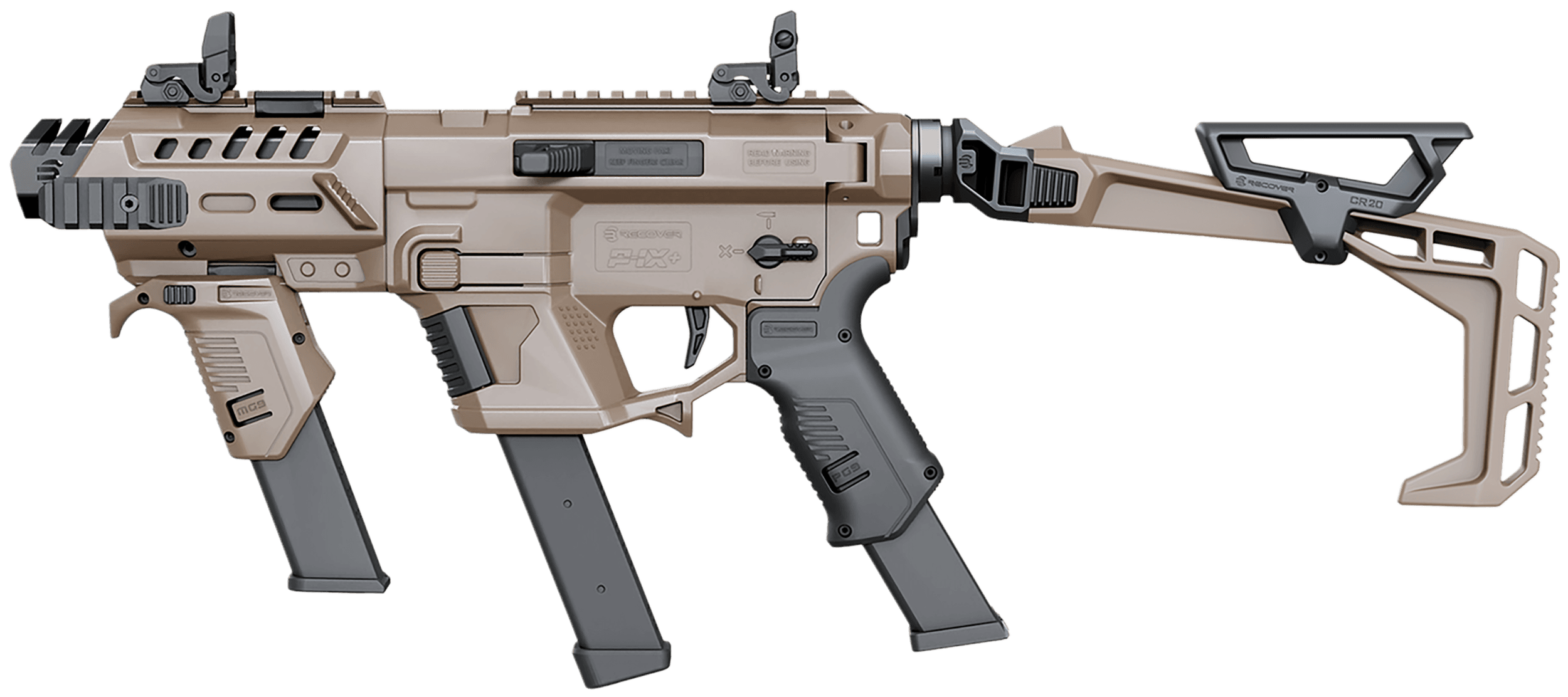 Recover Tactical PIX PG9 FG MG9 SR20 F STOCK TAN