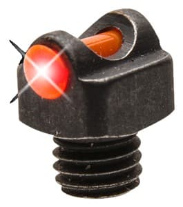 TruGlo StarBrite Deluxe Bead Front Sight Red Fiber Optic 2.6mm Threads