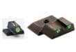 AmeriGlo SW141 i-Dot Sight Set for Smith and Wesson MP Shield Green Front Tritium White Green Rear