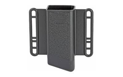 Glock MP03080 Mag Pouch  OWB Black Large Polymer Belt Loop Mount, Compatible w/Glock 20/21 Ambidextrous