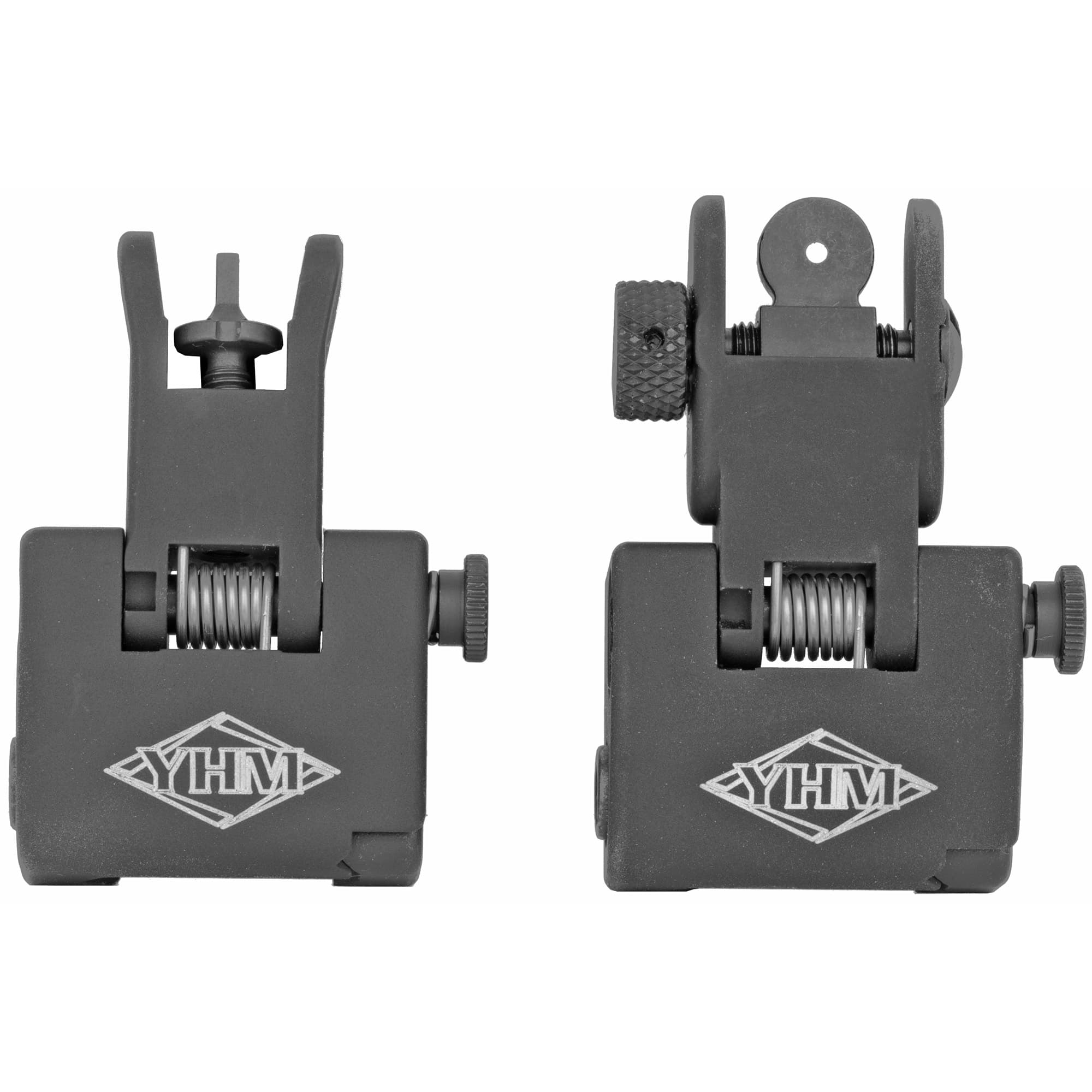 Yankee Hill 5040 Q.D.S. Sight Set  Black Hardcoat Anodized AR Platform