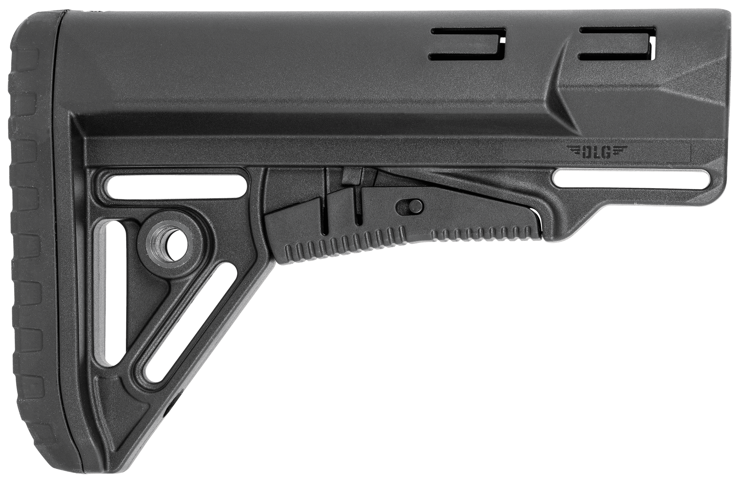 Ncstar DLG-129 Mil-Spec Collapsible Rifle Stock Synthetic