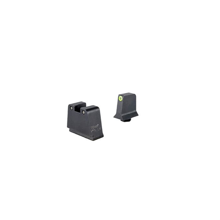 Trijicon Glock 42 43 43X 48 Green Front Yellow Outline Rear Sight