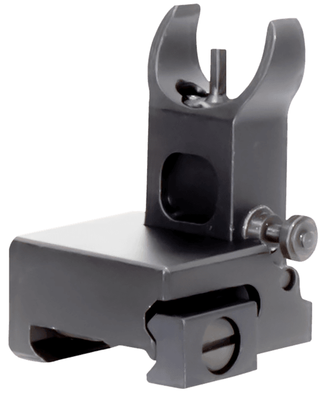Aim Sports MT200 AR Low Profile Front Flip Up Sight for AR15 Aluminum 49 MOA