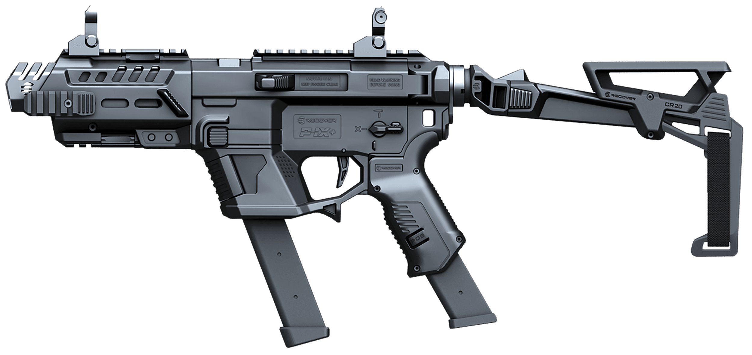 Recover Tactical PixBasic Pg9 F-Brace Cr20 B for Modular Stock Rifles