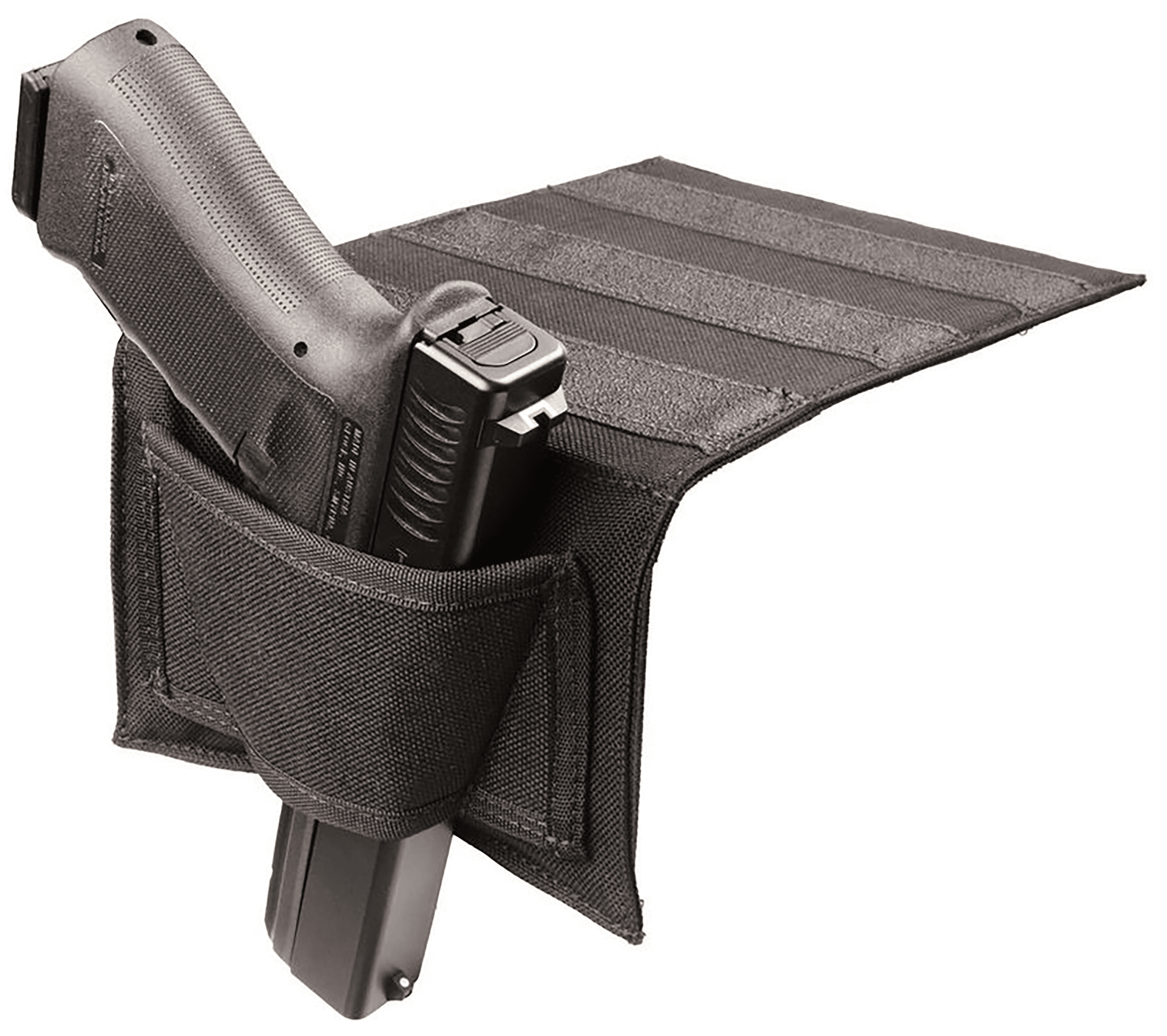 Blackhawk 40BH00BK Bedside Black Cordura Fits Most Handguns Ambidextrous