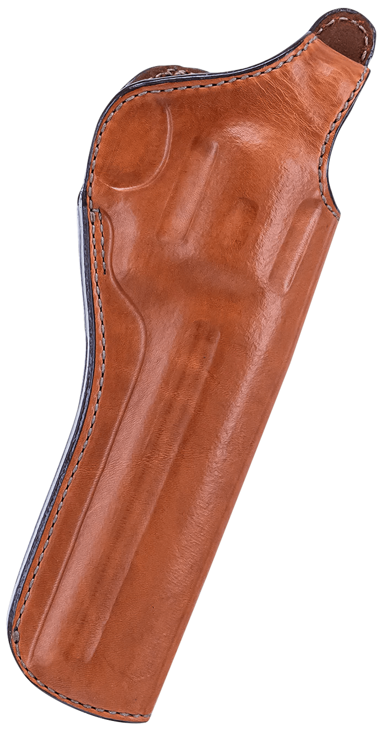 Bianchi 12676 Cyclone OWB Tan Leather Fits 2.5-3" Taurus Ruger; S&W and Similar K Frame Belt Loop Mount Right Hand