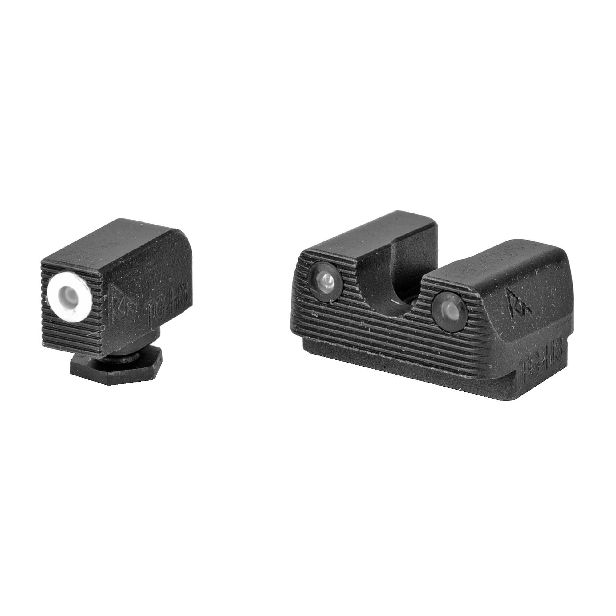 Rival Arms RA3A231G Glock Night Sights Green Tritium Front Outline Rear Sight
