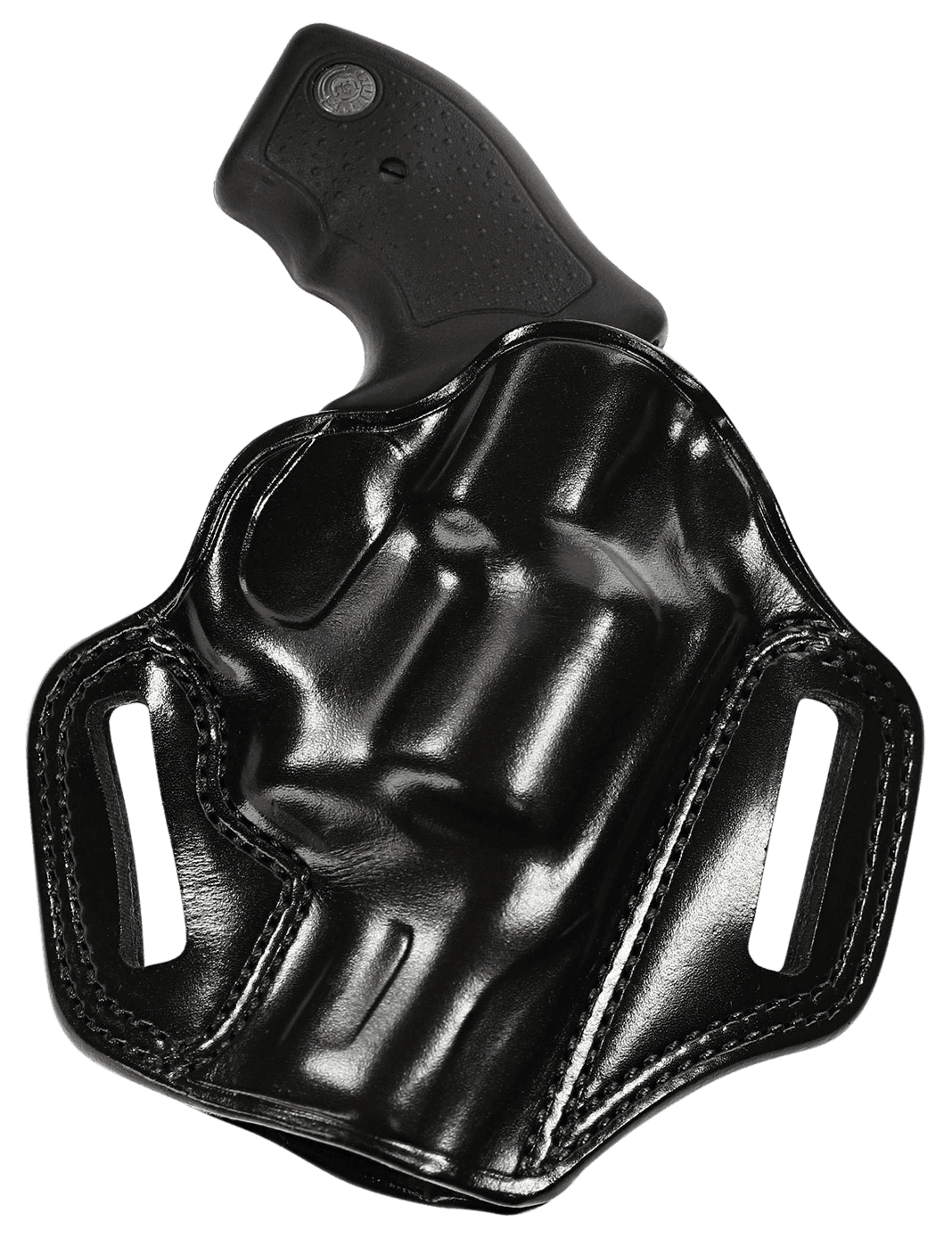 Galco CM838B Combat Master  OWB Black Leather Belt Slide Fits Sig P365 Fits Sig P365 SAS Right Hand