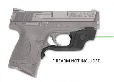 Crimson Trace 0145801 LG-360G Green Laserguard Black Smith & Wesson Full Size & Compact