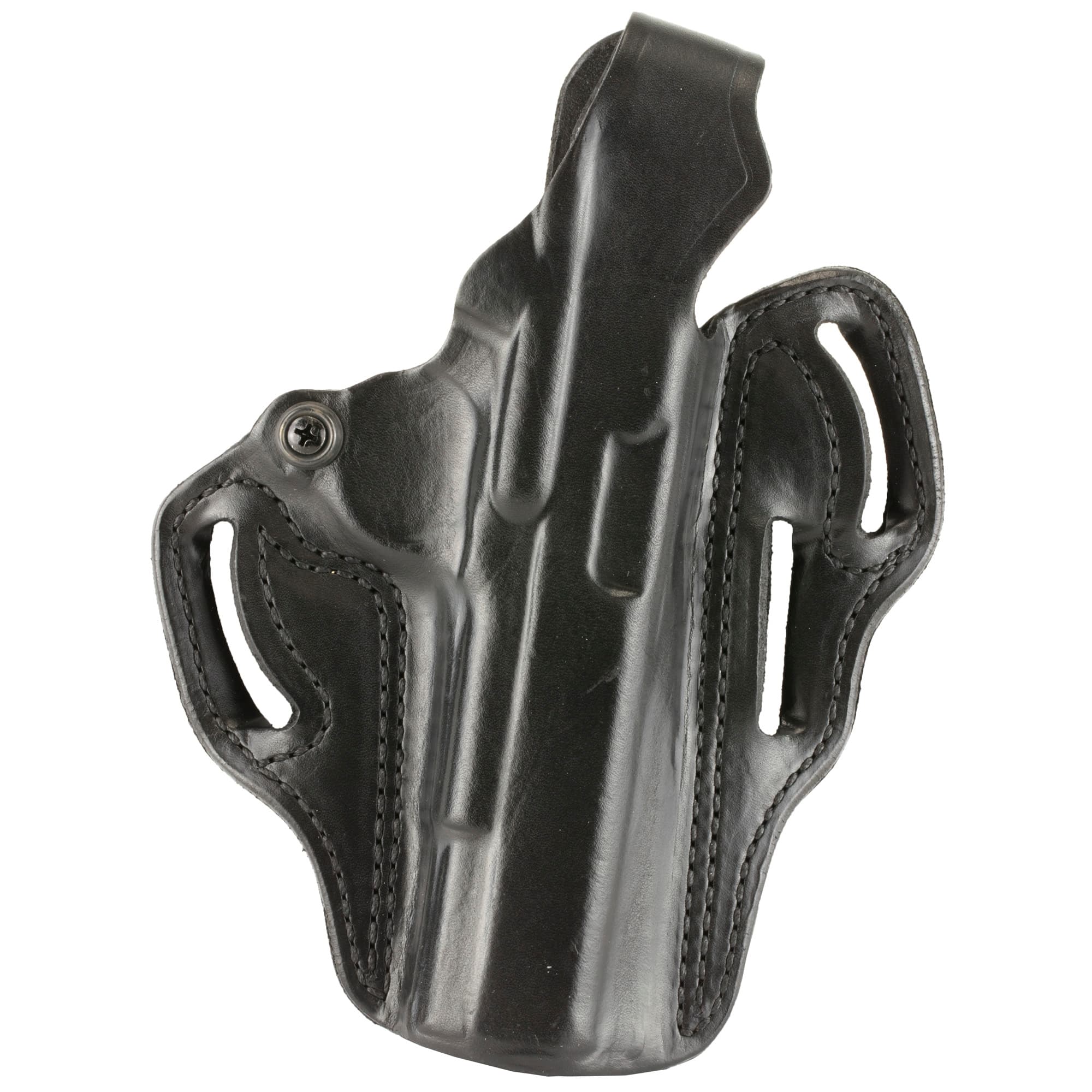 DeSantis Gunhide 001BA21Z0 Thumb Break Scabbard OWB Black Leather Belt Slide Fits 1911 Colt Govt Right Hand