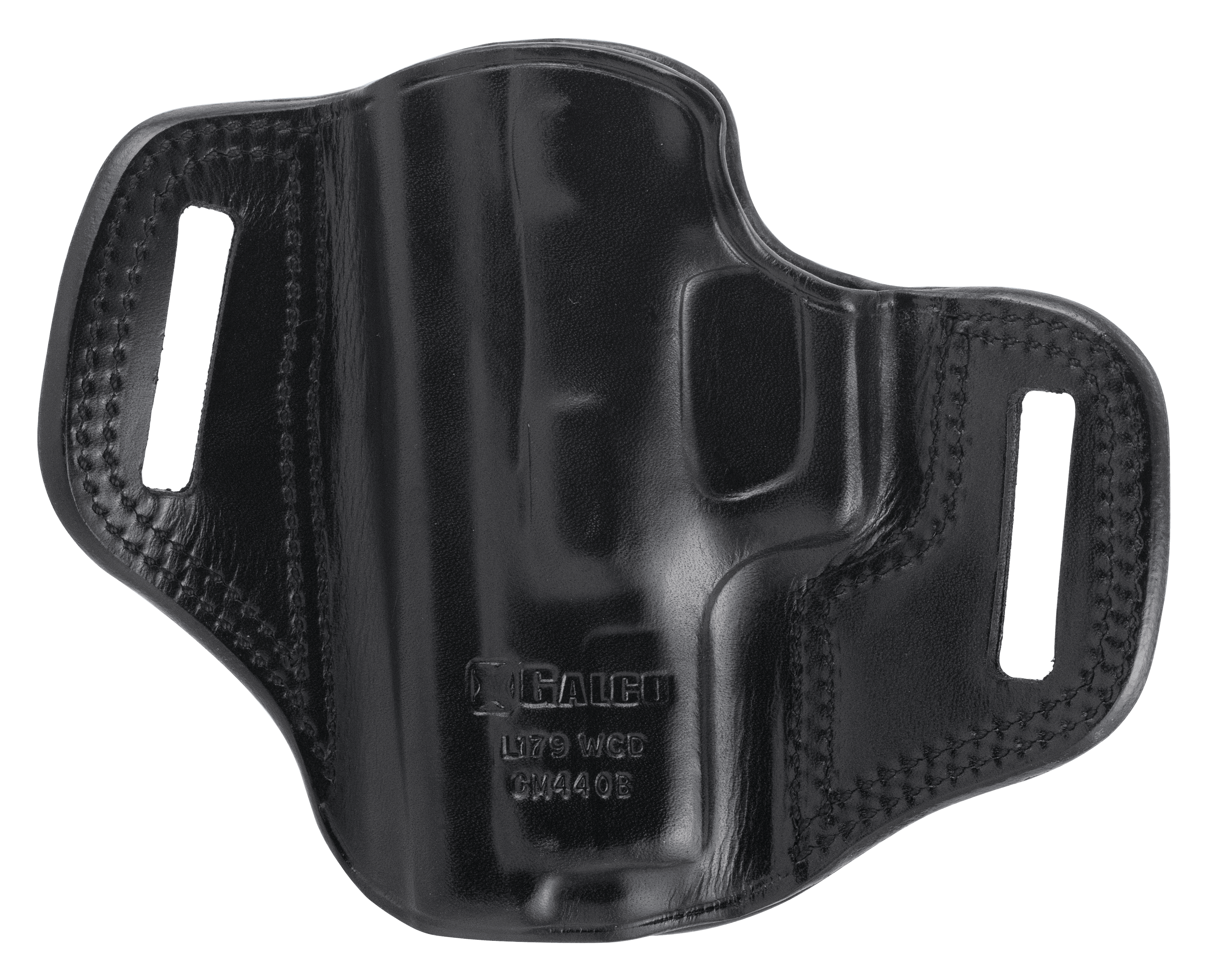 Galco CM440B Combat Master OWB Black Leather Belt Slide Fits Springfield XD Fits Springfield XD Mod. 2 Fits Springfield XD-M Right Hand