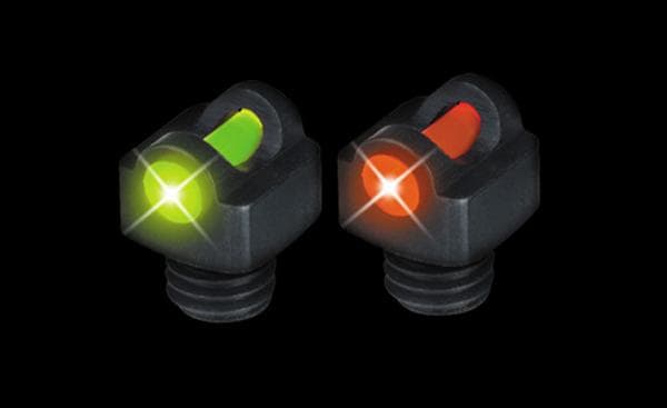 TruGlo StarBrite Deluxe Bead Front Sight Green Fiber Optic 3 56 Threaded Shotgun