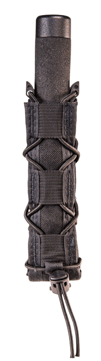 High Speed Gear 13EX10BK TACO Extended Mag Pouch Single Black Nylon Belt Belts 2.25" Wide Compatible w/ Pistol