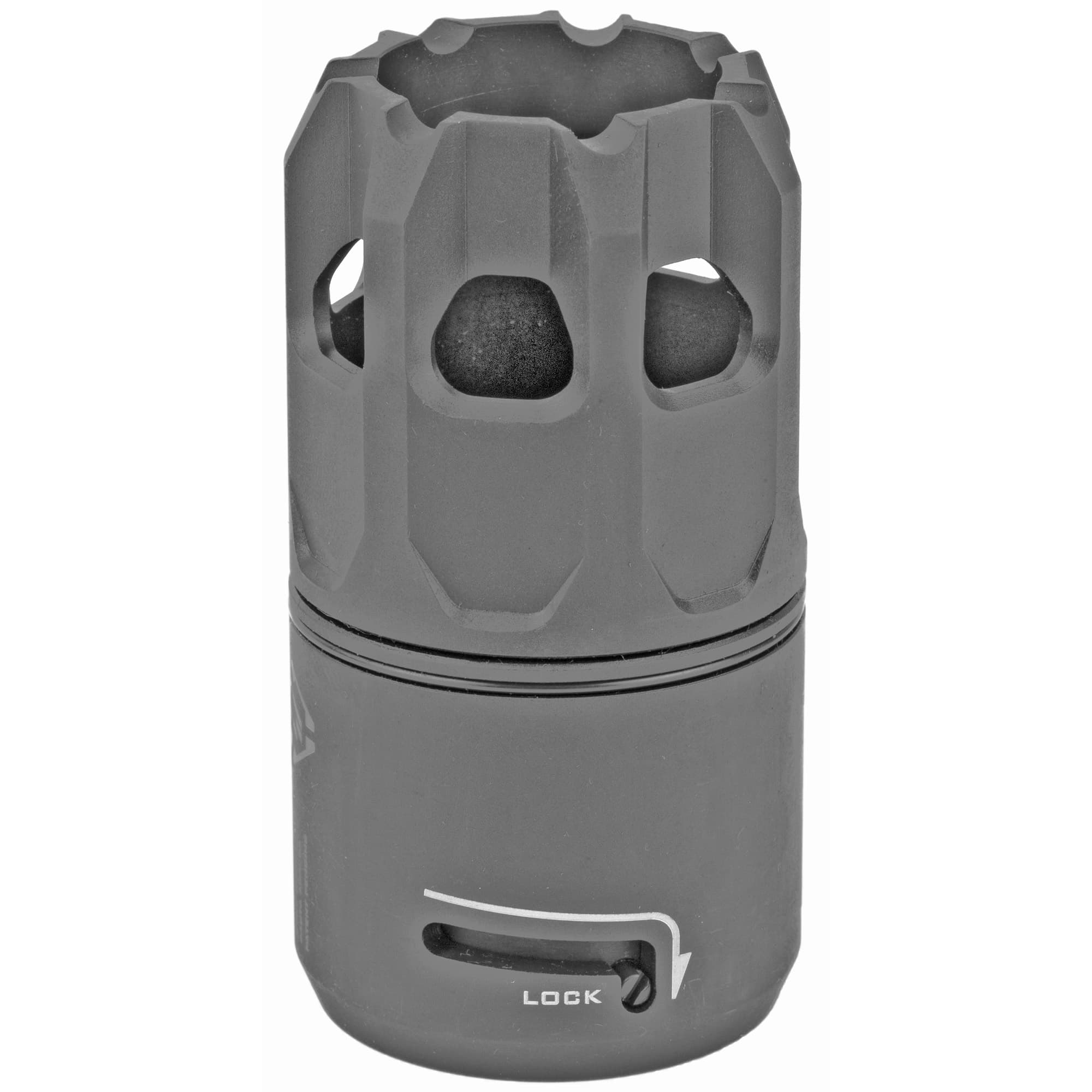 Strike Industries Oppressor Blast Shield Carbon Steel Nitride Compatible Muzzle Devices