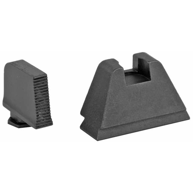 AmeriGlo Gl506 Optic Glock Sight Set 3Xl Serrated Front 3Xl Flat Rear