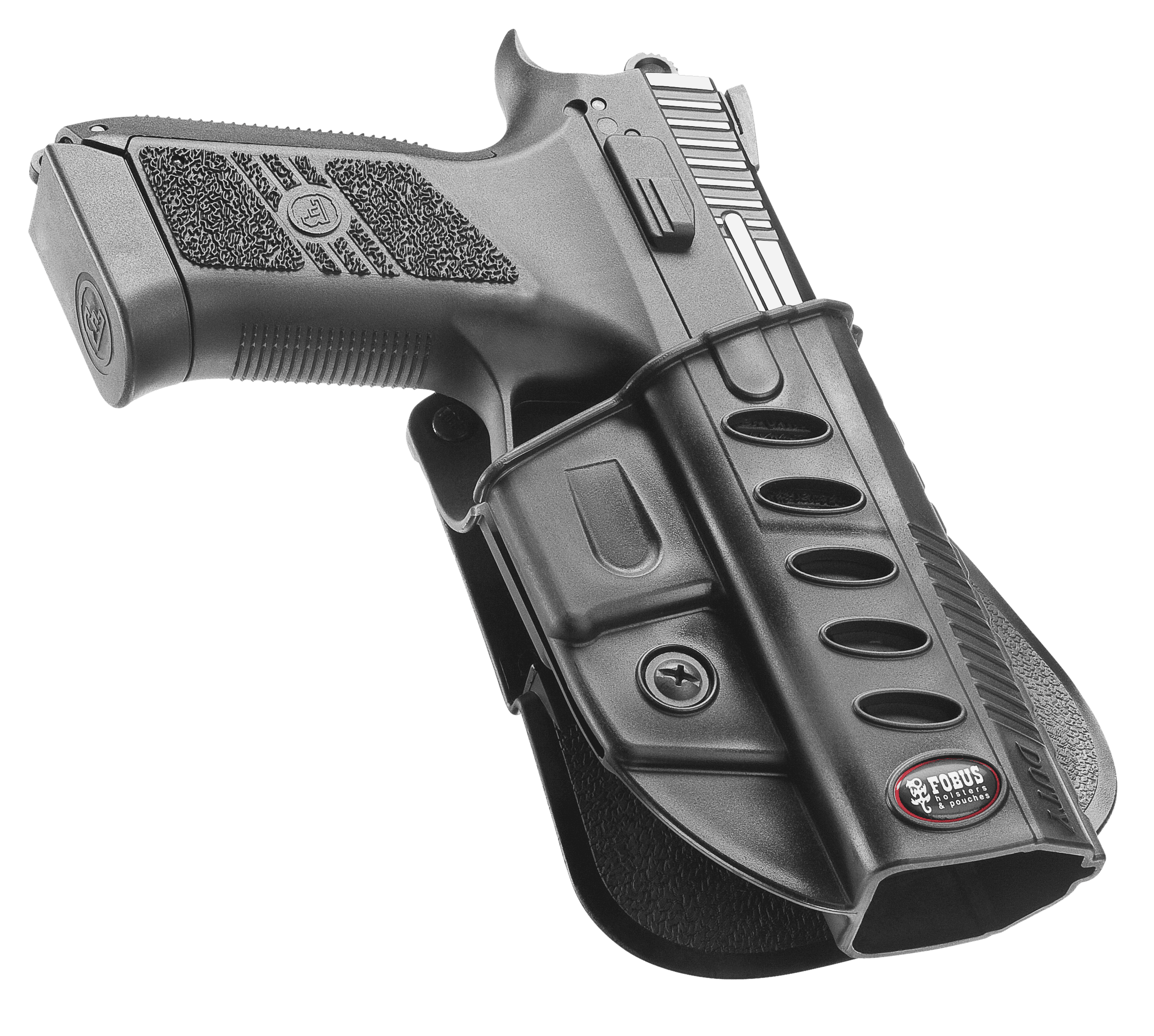 Fobus P07 Passive Retention Evolution OWB Black Polymer Paddle Fits CZ P-09 Fits CZ P-07 Duty Right Hand