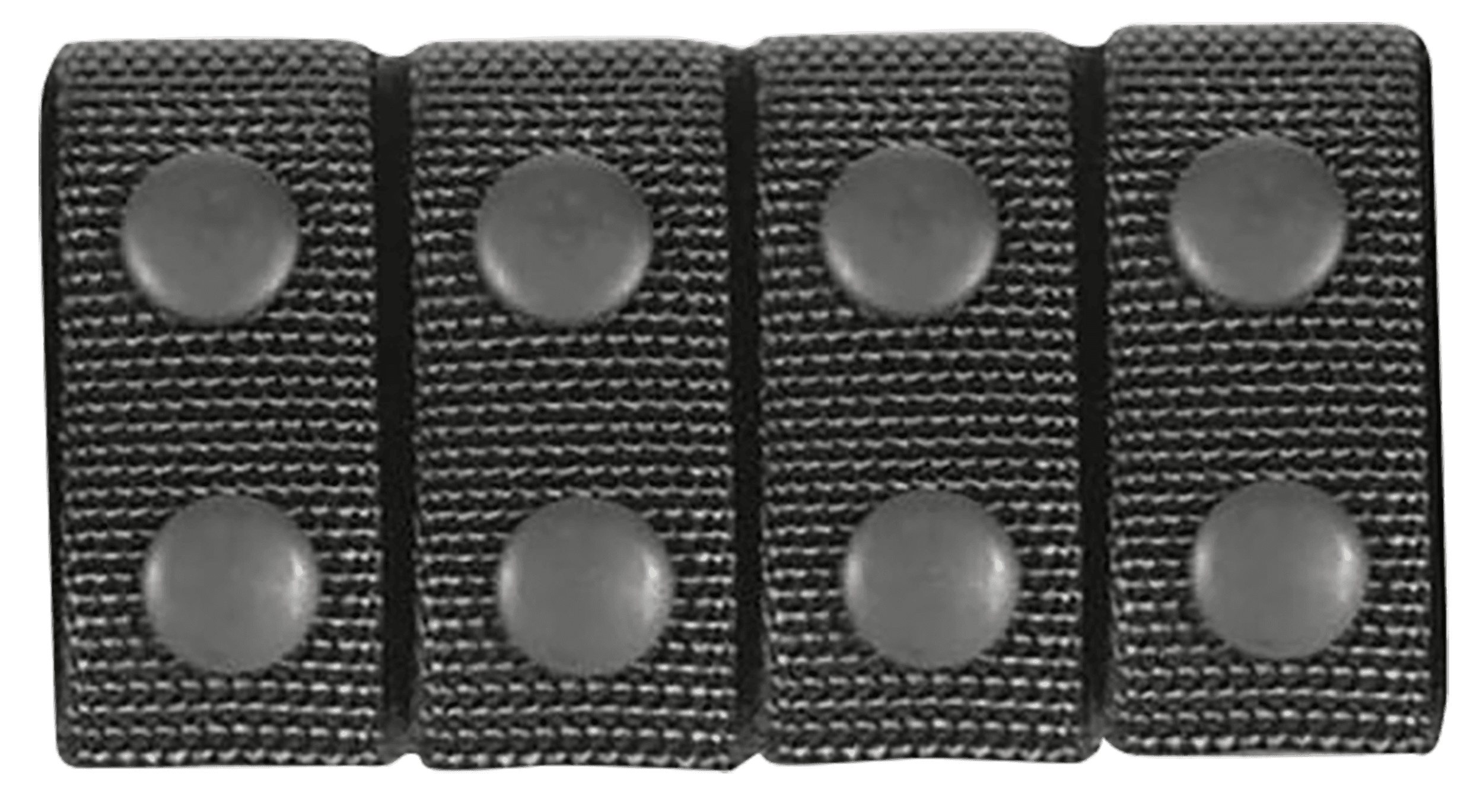 Blackhawk 44B351BK Belt Keeper  2.25" Black Nylon Snap Mount