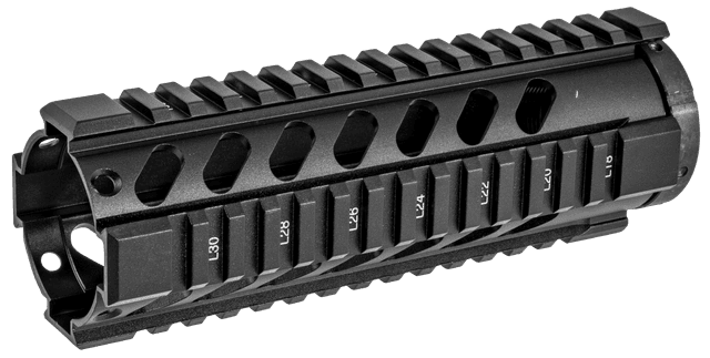 Aim Sports Mt060 Ar Handguard 7 Inch Free-floating Quad Rail Aluminum Anodized
