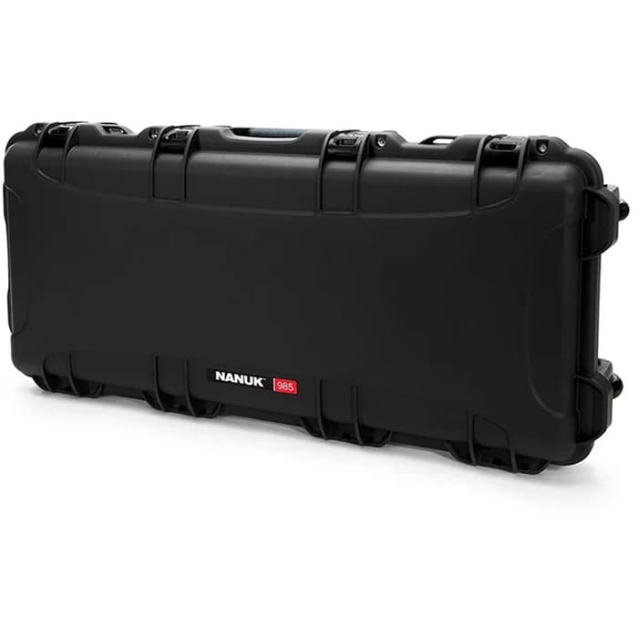 Nanuk 9851001 985  Black Polymer Tactical Rifle/Takedown Shotgun