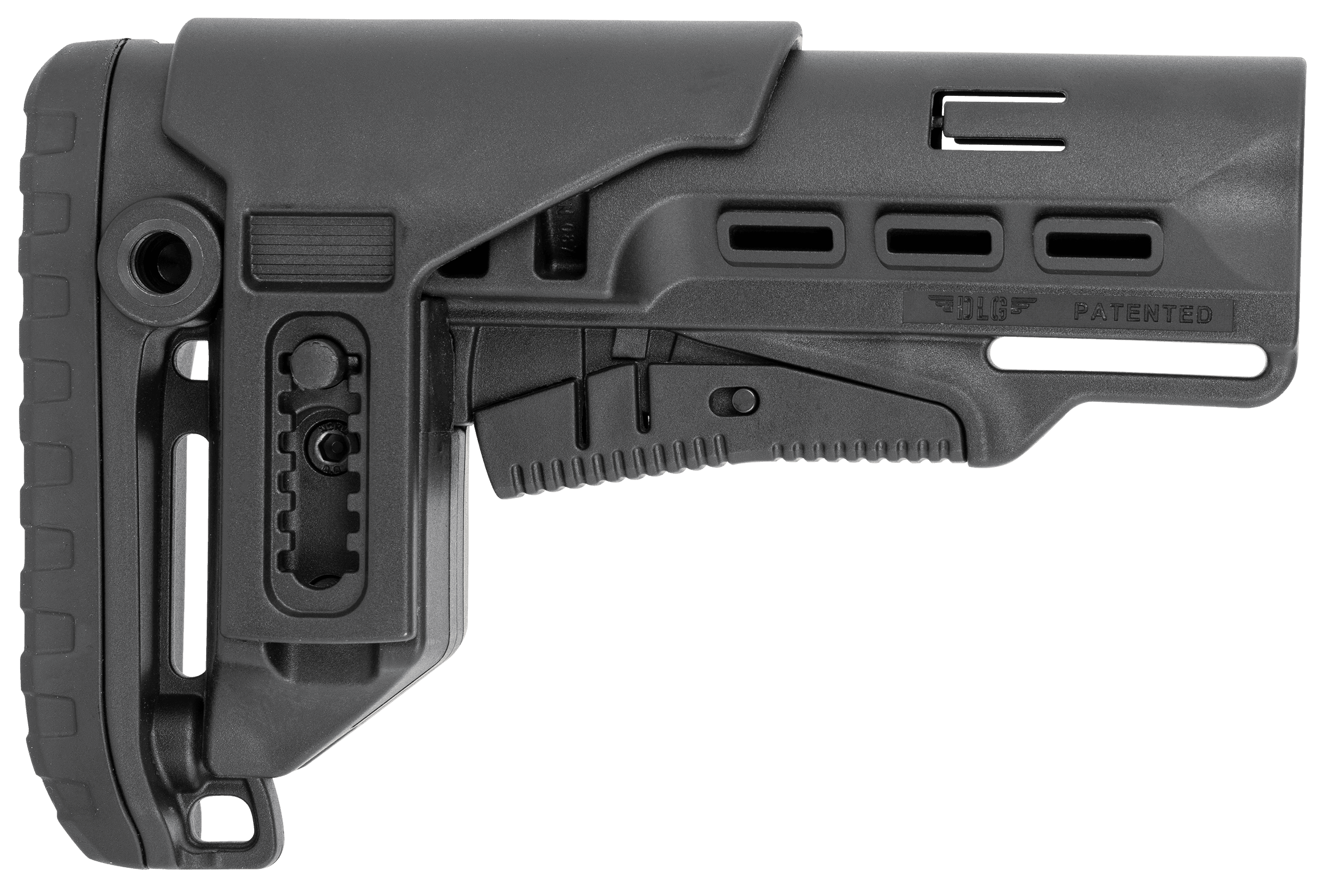 NcStar PCP42 Mil-Spec Collapsible Stock with Adjustable Cheekpiece for Rifle