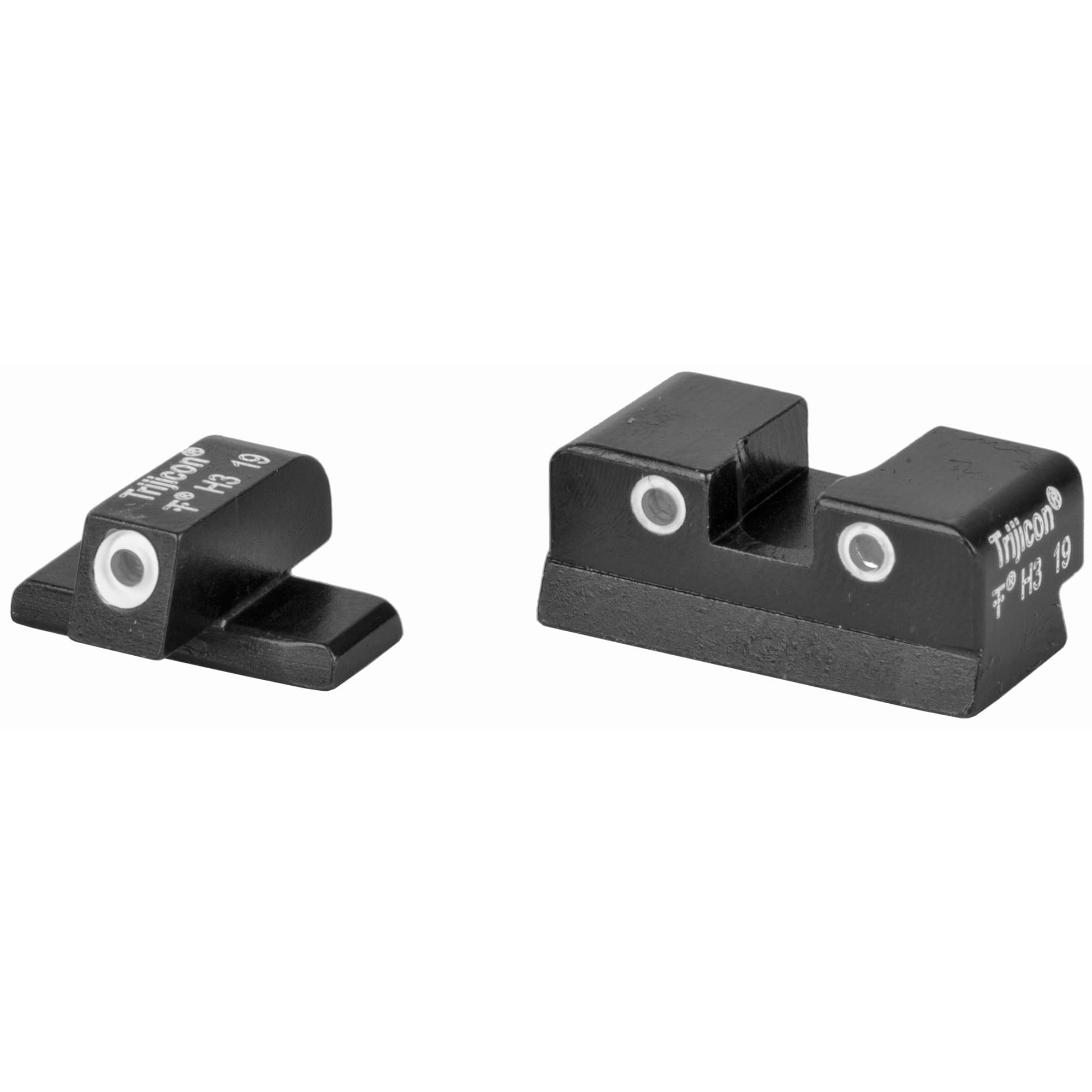 Trijicon 600988 Bright & Tough Night Sights  Green/Tritium White Outline Front Sight-Green/Tritium White Outline Rear Sight FN509